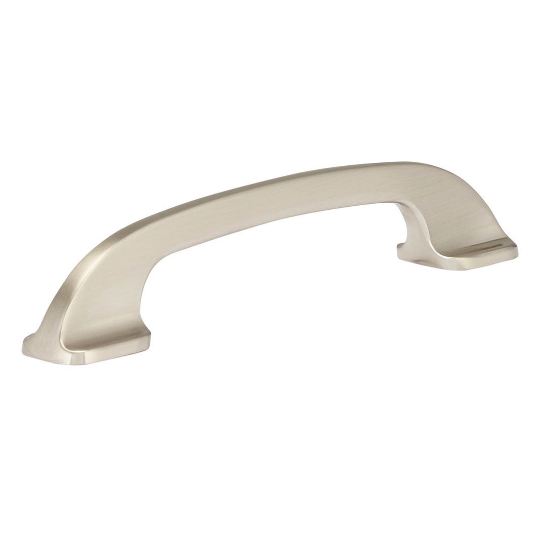 Contemporary Metal Pull, 96 mm, Brushed Nickel