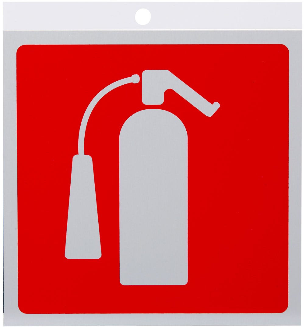 Fire Extinguisher Sign, 5.5 in