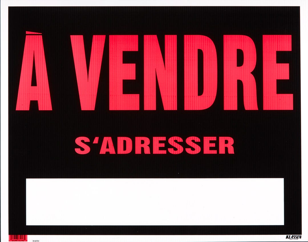 Jumbo For Sale Sign, 19 in x 24 in