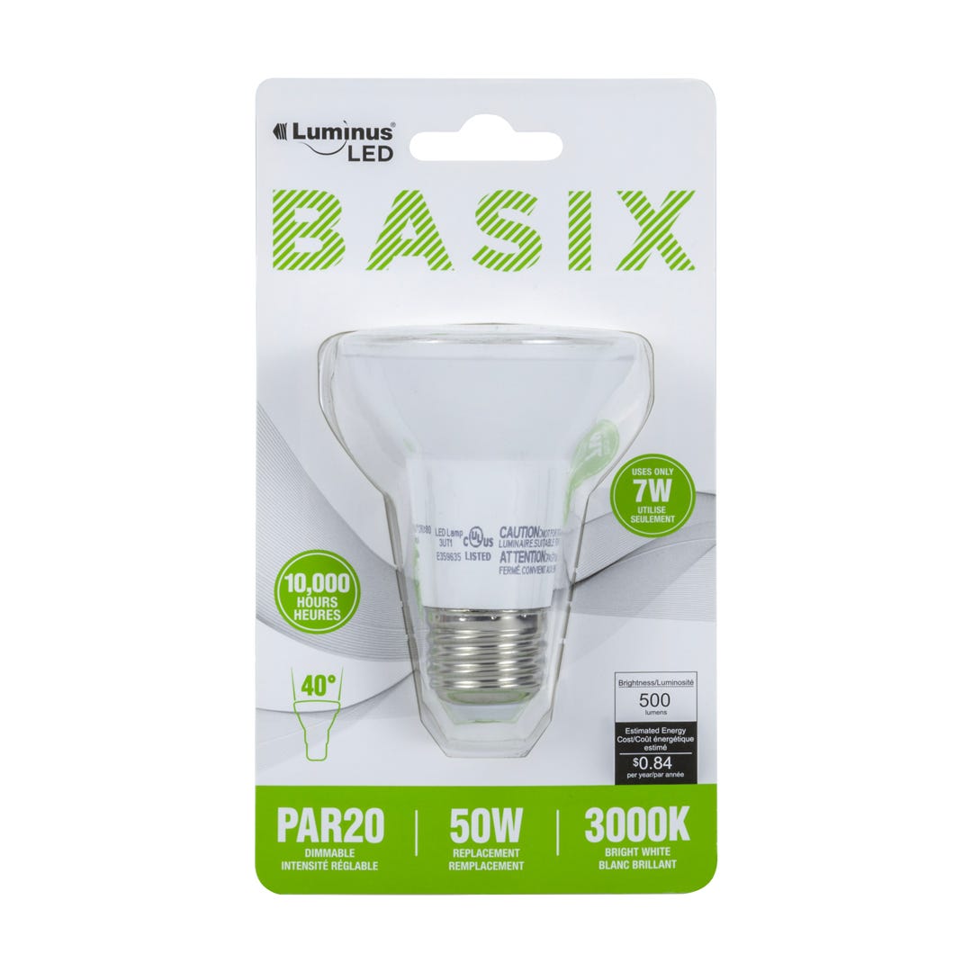 Light Bulb LED, 7w, Par20