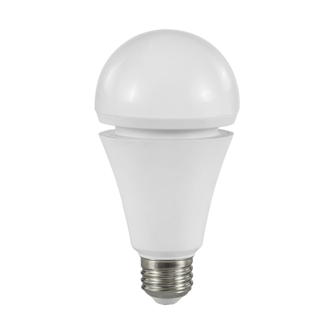 Light Bulb LED, Emergency Bulb 3hrs, A21, 9w, 2700k, 1/Pack