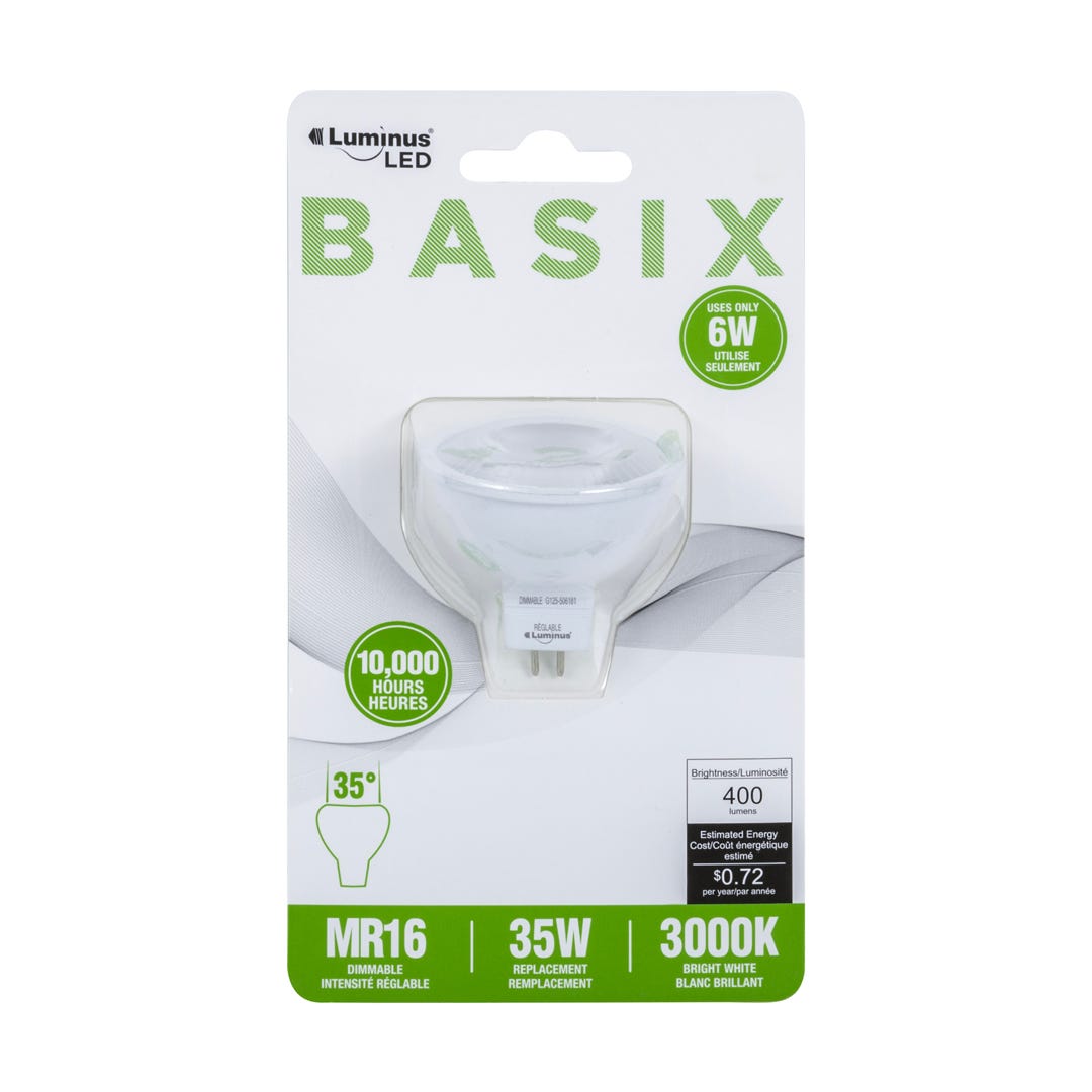 Light Bulb LED, 5w, Mr16, 1/Pack