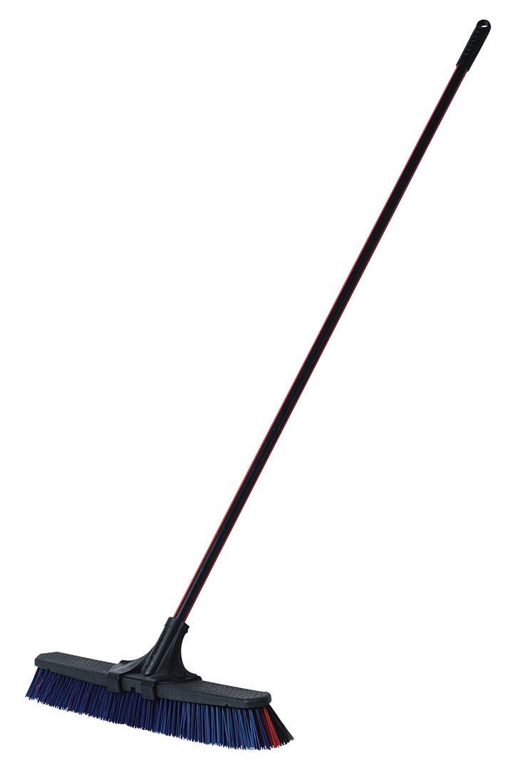 Clip'N Lock Broom Brush, 24 in.