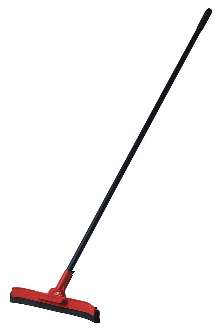 Curved Plastic Scraper, 22 in.