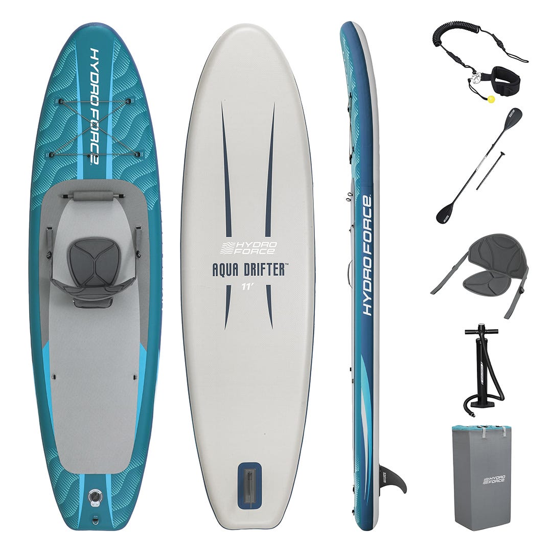 AQUA DRIFTER 2-in-1 Paddleboard and Kayak Set