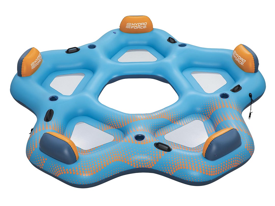 Day Drifter Inflatable Party Island, 5-Person, 9 ft. 2 in.