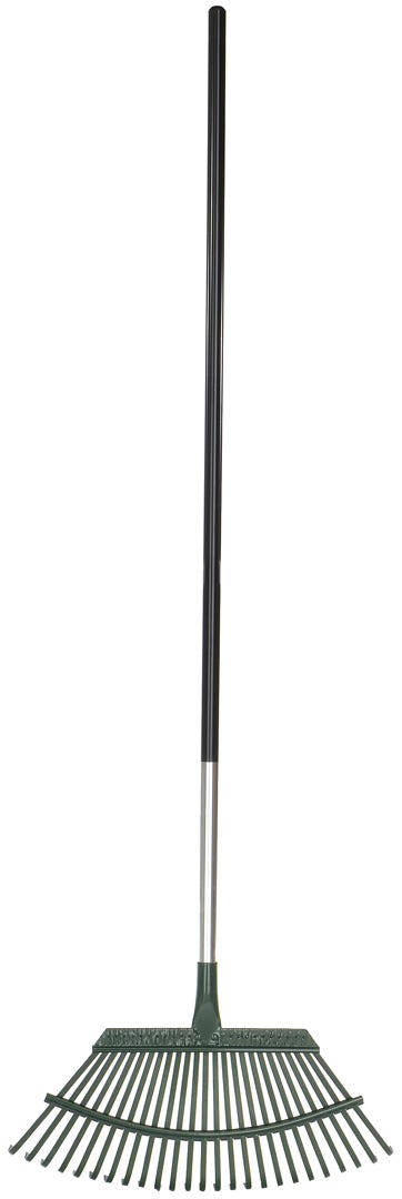 SUPERFLEX Lawn Broom, Aluminum Handle, 18 in.