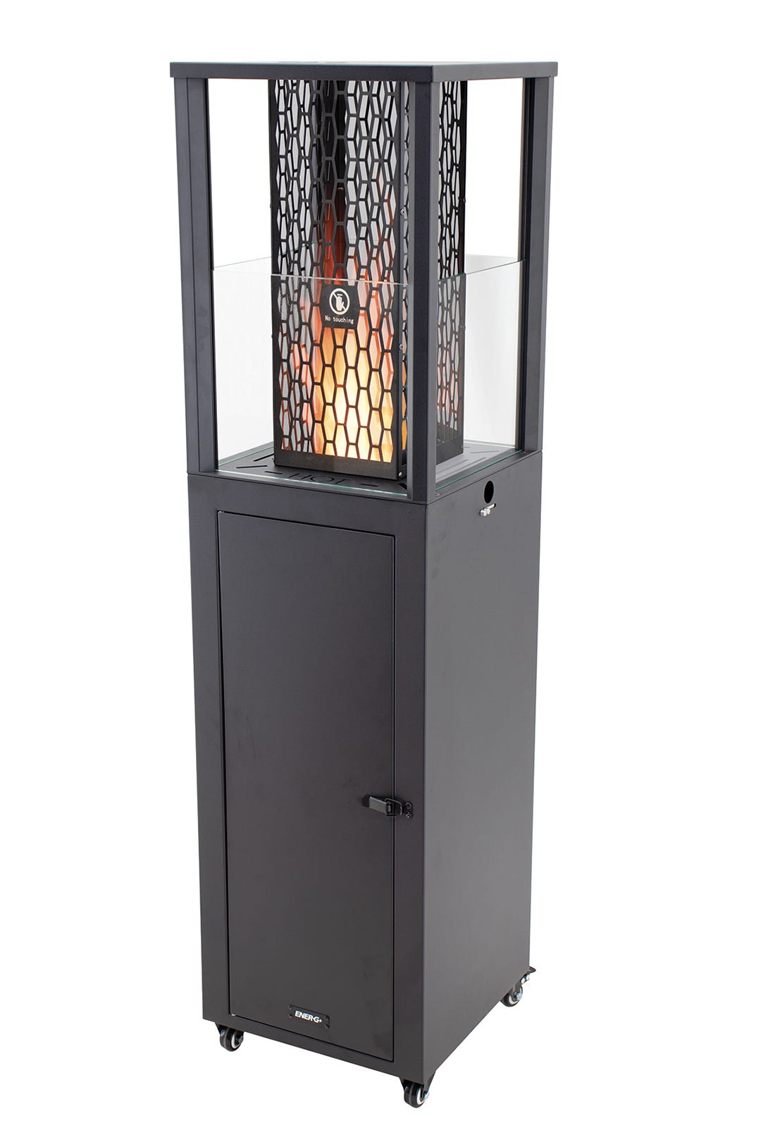 Square Pellet Patio Heater by Energ+, 58,500 BTU