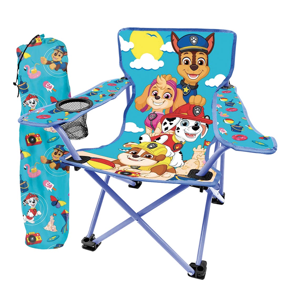 Camping Chair, Kid, Paw Patrol, Blue