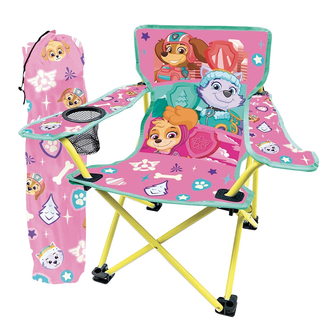 Camping Chair, Kid, Paw Patrol, Pink