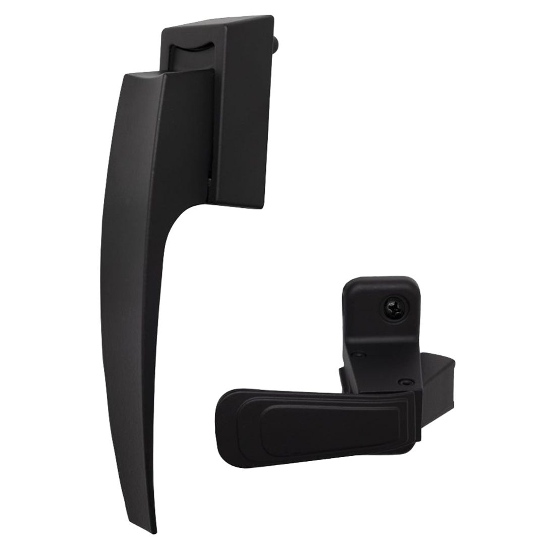 Set of Pull Handle for Screen Door, Matte Black