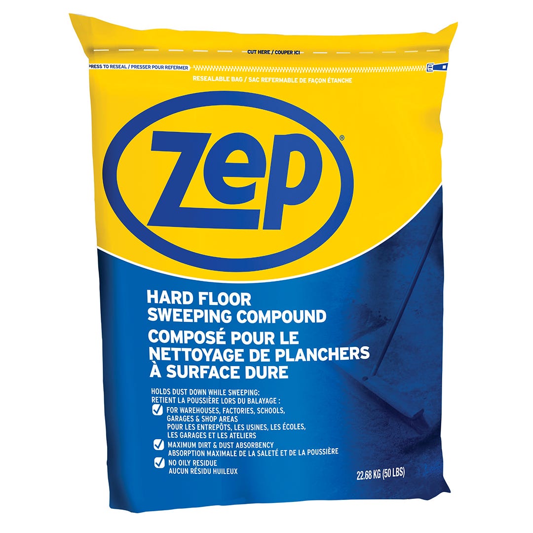 ZEP Hard Surface Floor Cleaning Compound, 50 Lb