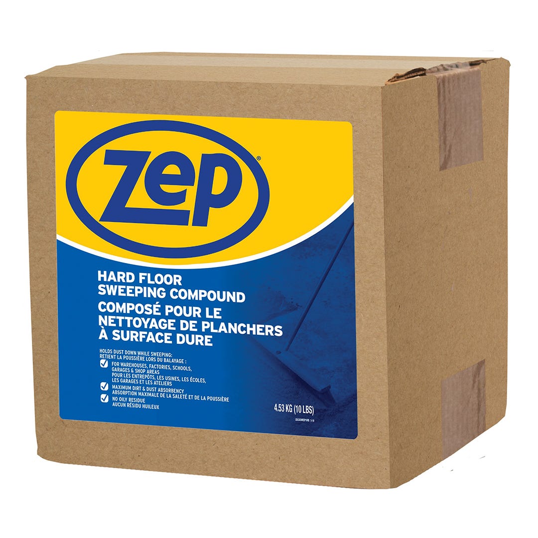 ZEP Hard Surface Floor Cleaning Compound, 10 Lb