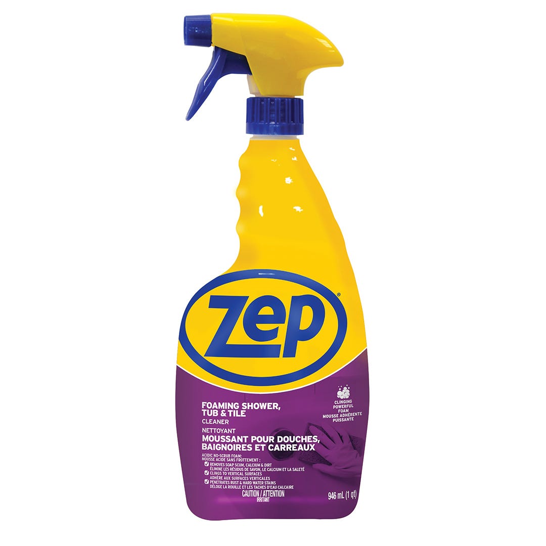 ZEP POWER FOAM Bathtub and Tile Cleaner