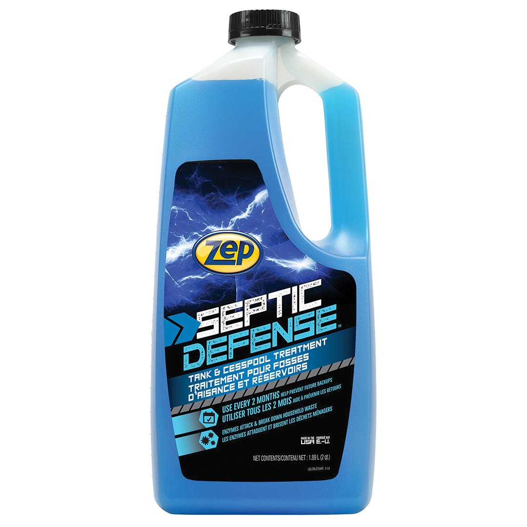 ZEP Septic Defense Treatment for Septic Tanks and Cesspools