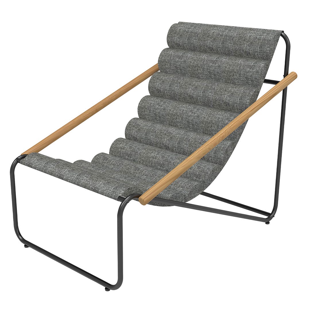 SAINT-TROPEZ Chair, Dark Grey