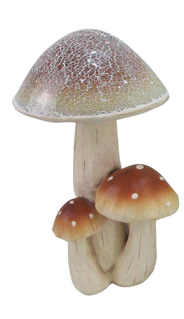 Mushrooms, 14 in., 3/pack