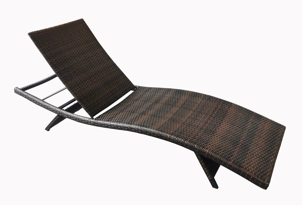 NEVA Lounger, Dark Brown