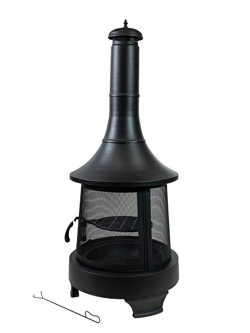 RIMINI Outdoor Firepit, 30 in. x 30 in.