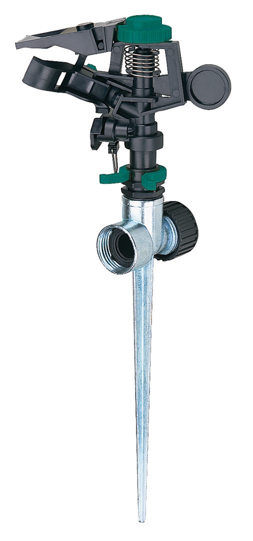 Pulsating Sprinkler with Metal Spike