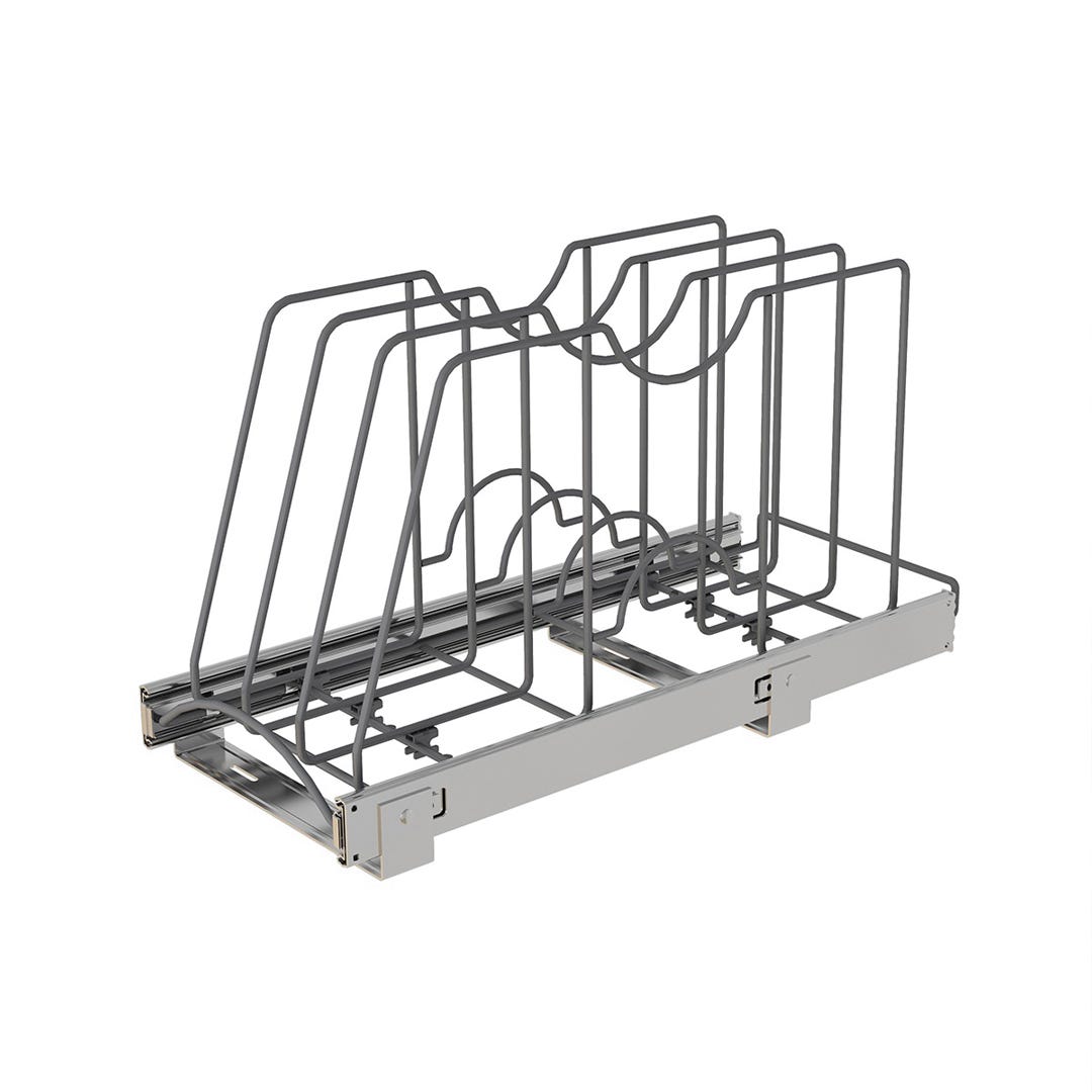 Soft-Closing Sliding Divider for Baking Sheets, 9-1/2 in, Graphite