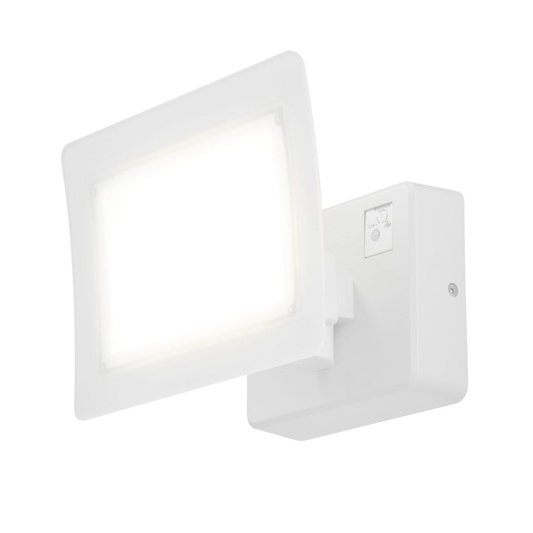 Wired LED Security Light, Dusk to Dawn, White