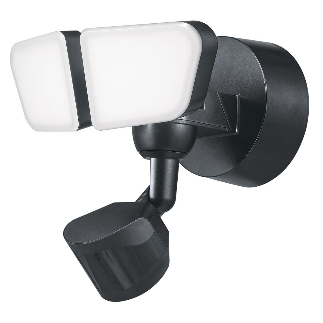 Wired LED Security Light, Black