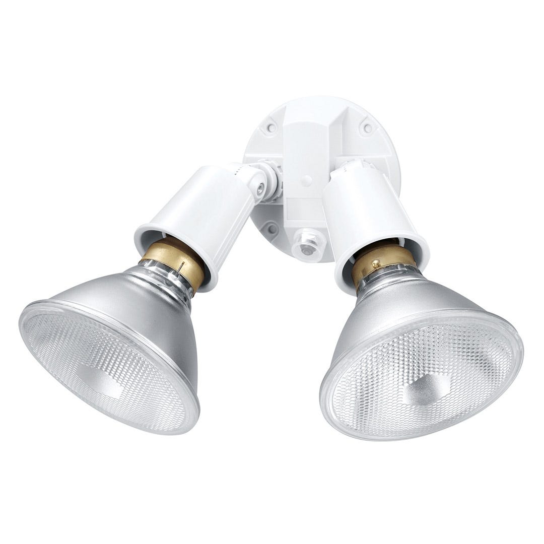 Wired PAR Security Light, Dusk to Dawn, White