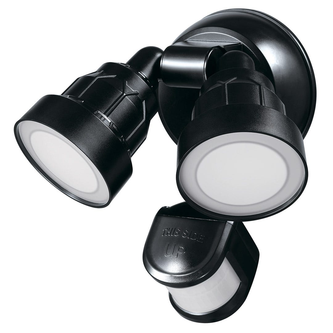 Wired LED Security Light, Black