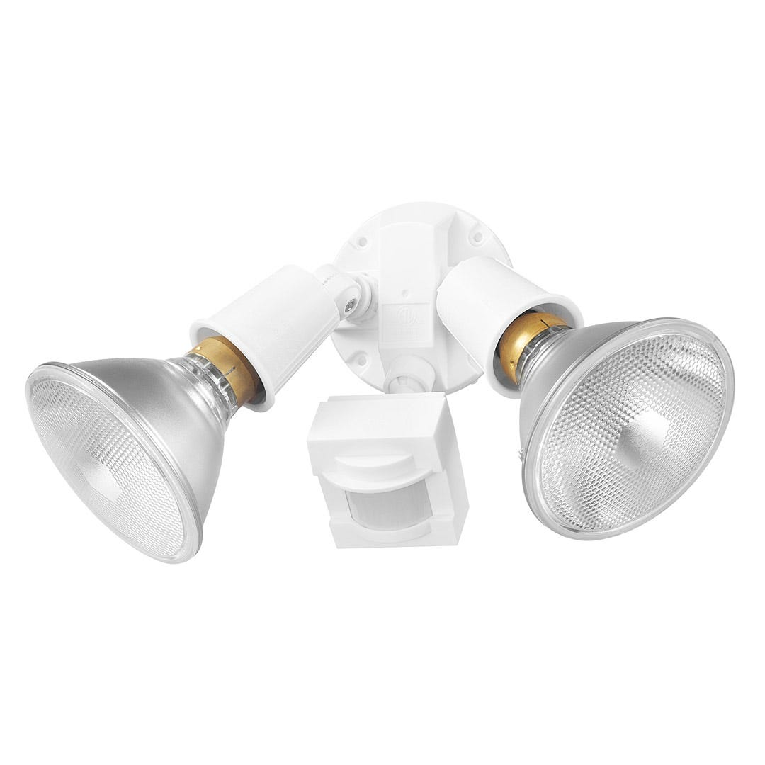 Wired PAR Security Light with Motion Sensor, White