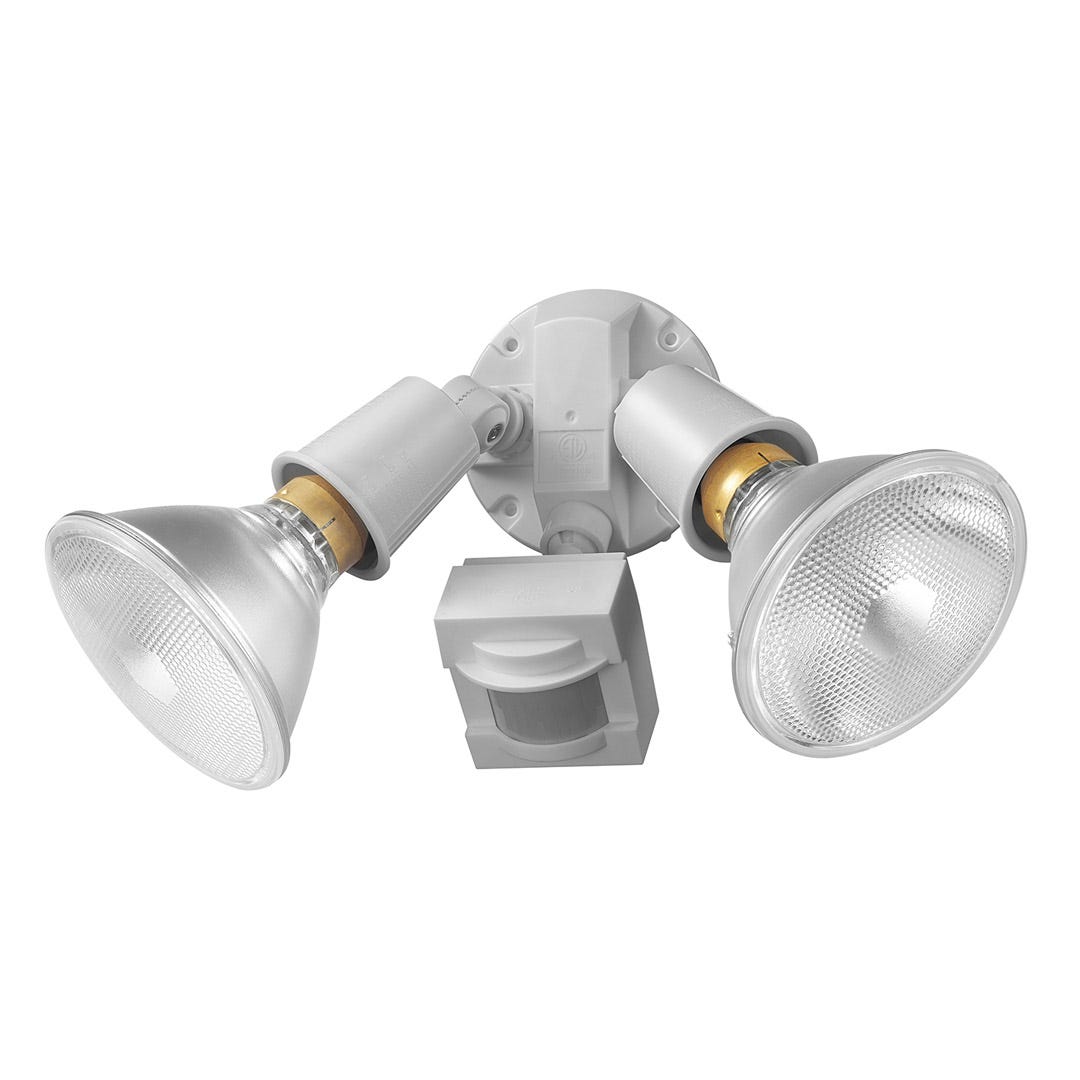 Wired PAR Security Light with Motion Sensor, Gray