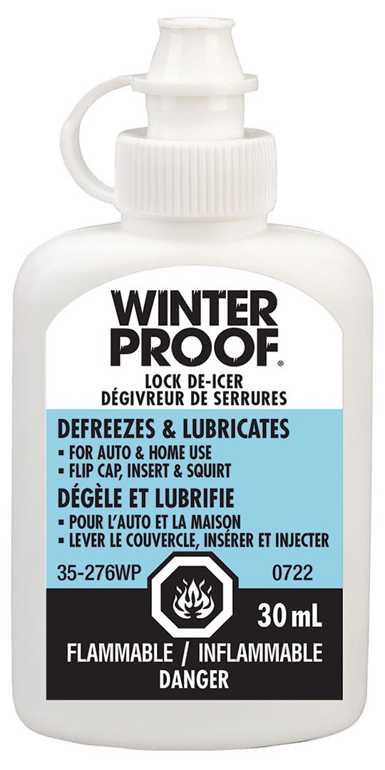 WINTERPROOF Lock De-icer, 30 ml