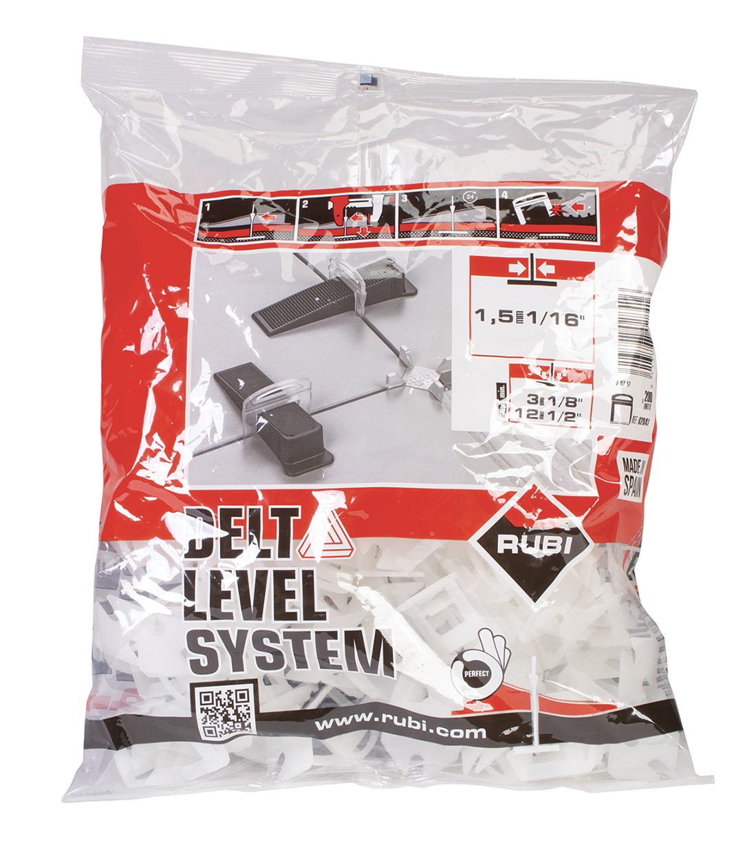 Clip for Leveling System , 1/16, 200/Pack