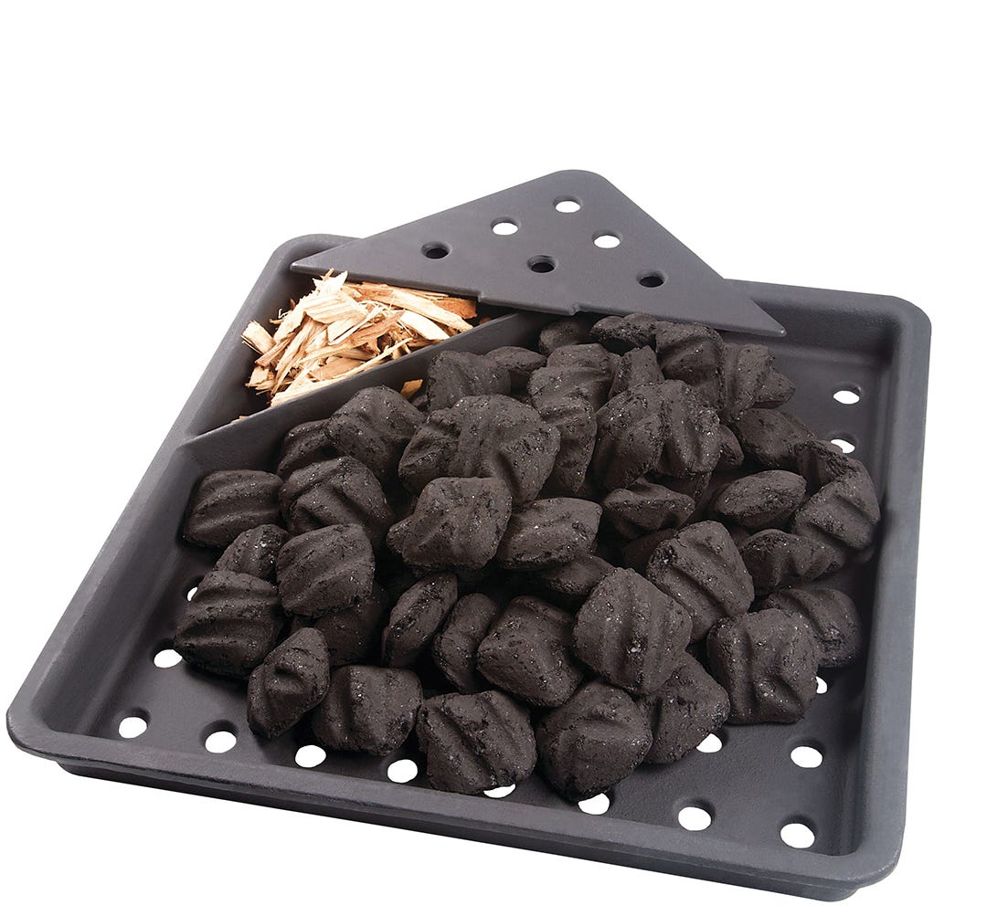 Cast Iron Charcoal and Smoker Tray