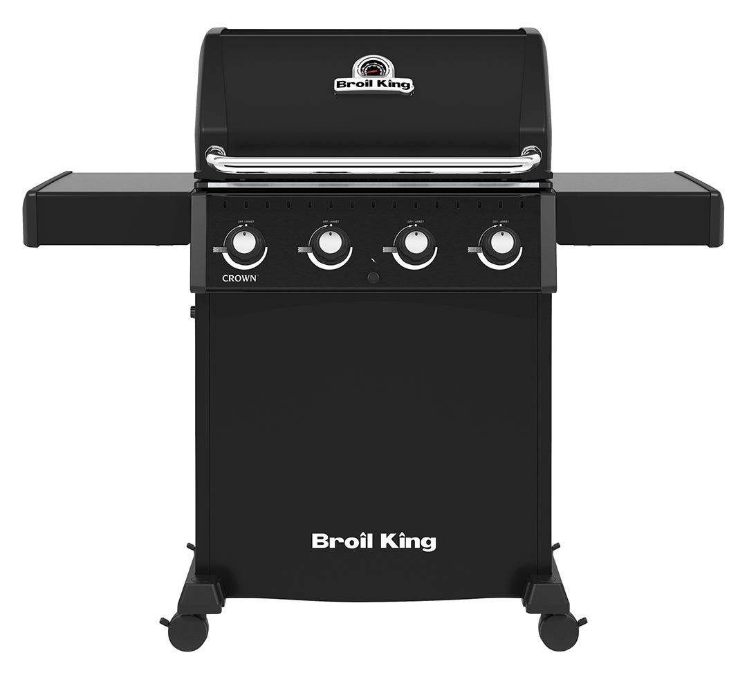 CROWN 410 Propane Barbecue, 4 Burners, 40,000 BTU