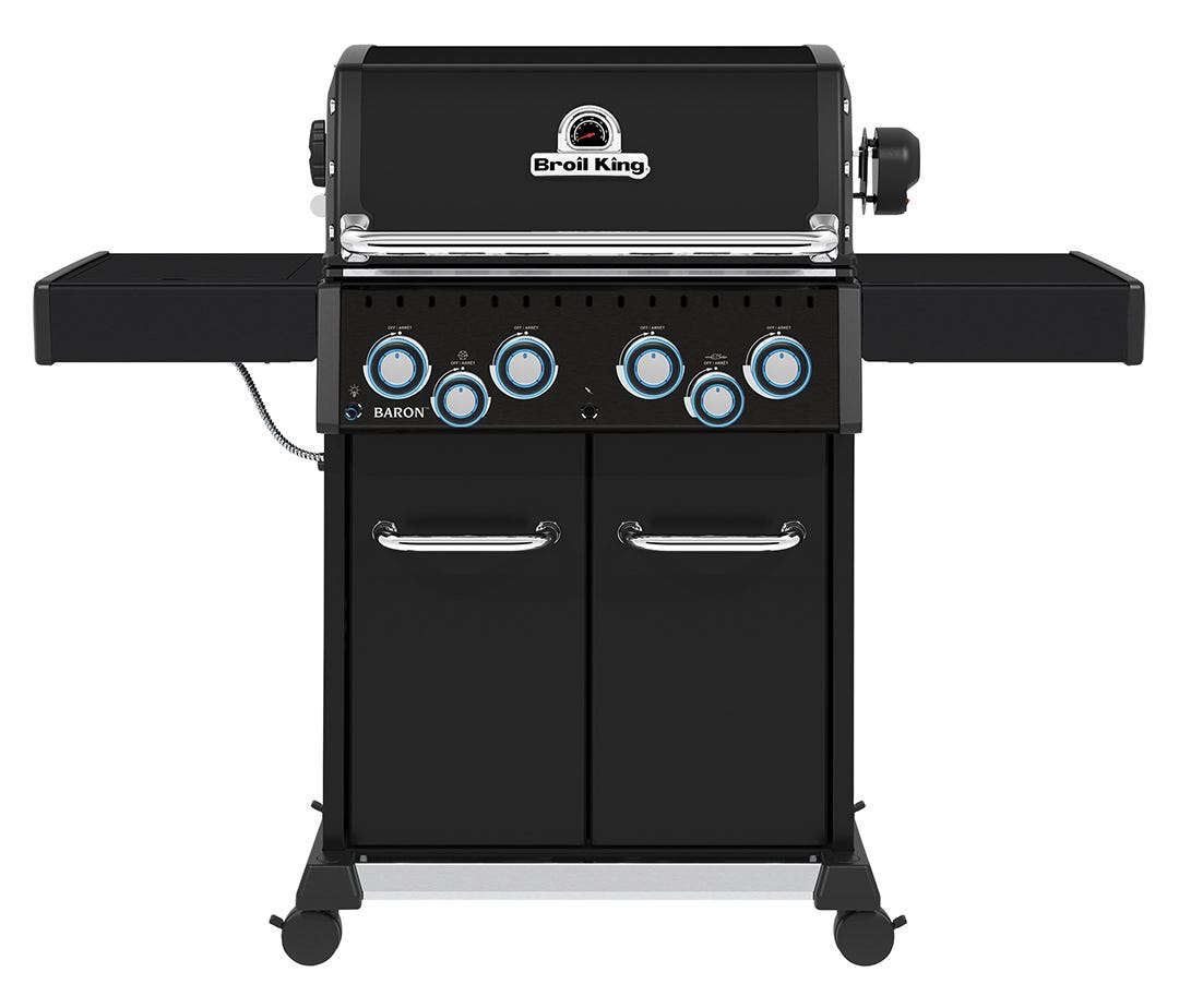 BARON 490 PRO Propane Barbecue, 4 Burners, 40 000 BTU