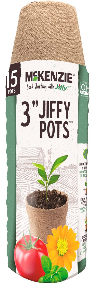 3-in. Seedling Rond Pots