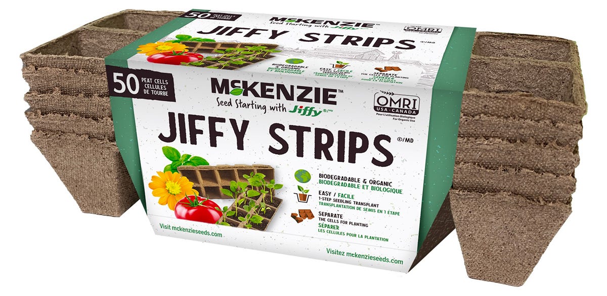 Seedling Peat Strips