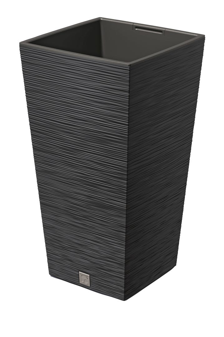 FURE Square Tall Pot, 75.5 Cm, Anthracite