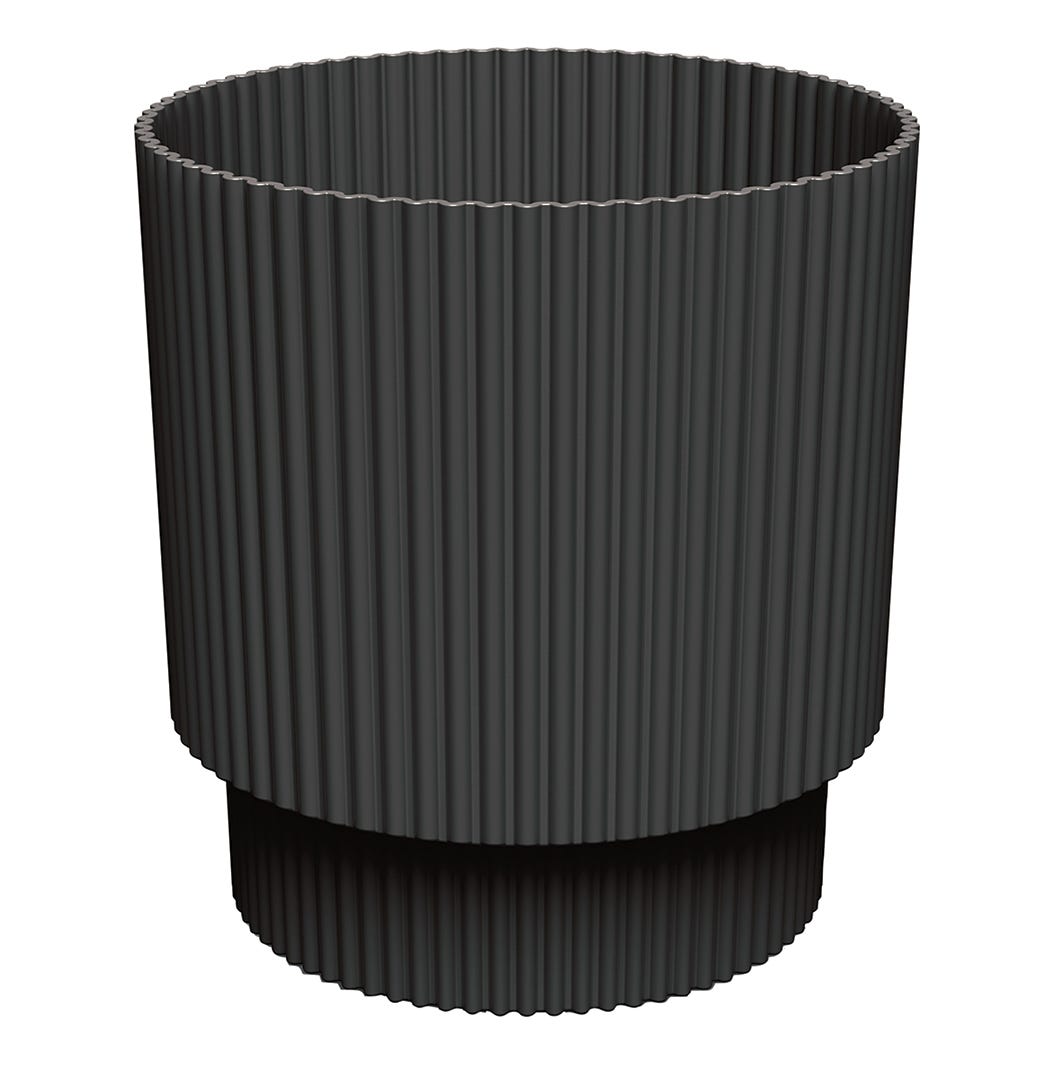 MILLY Pot, 30 cm, Anthracite
