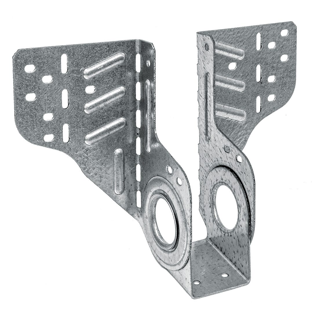 Adjustable Joist Hanger, 18 Gauge ZMAX, 2 in. x 6 in.