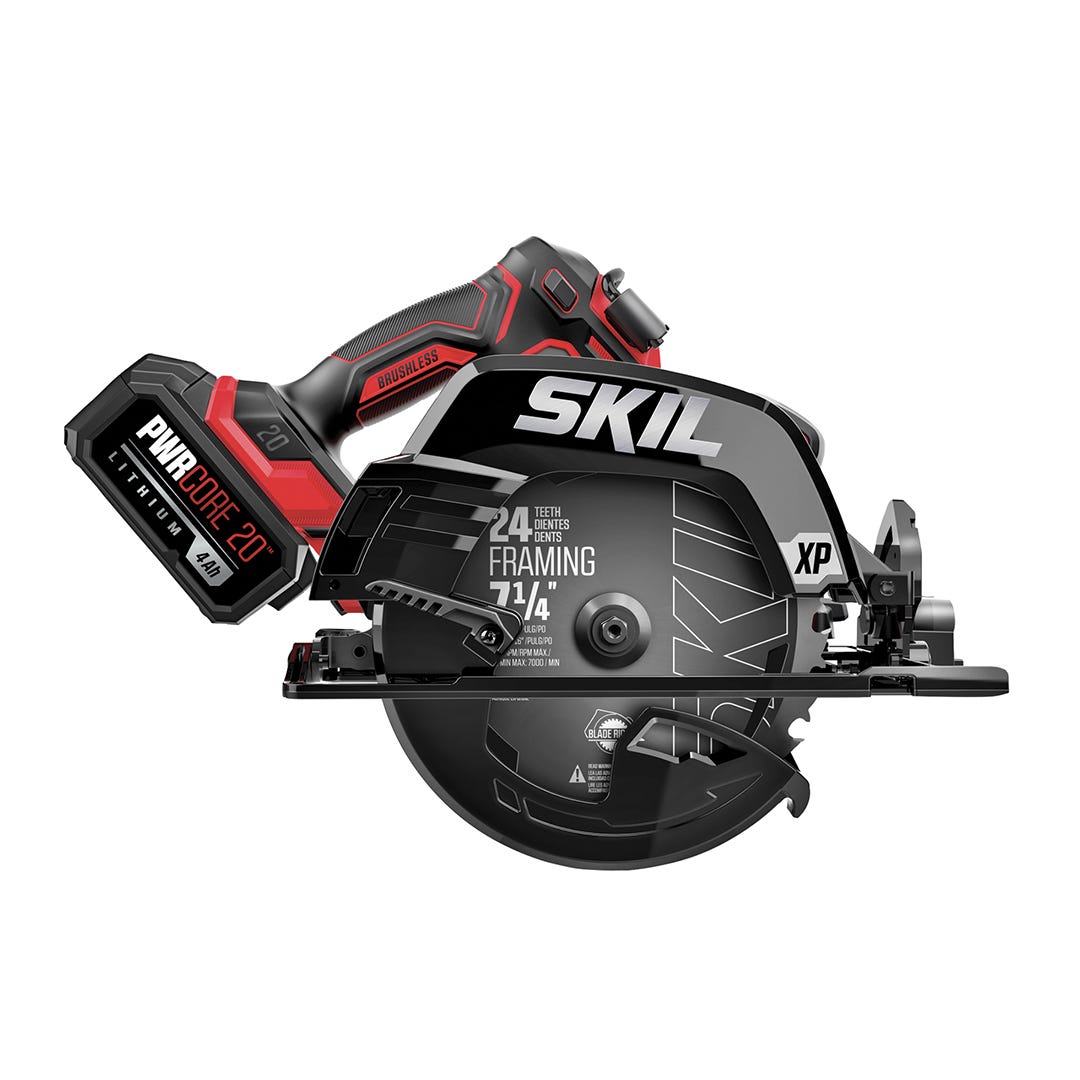 SKIL 20V Circular Saw Kit, Brushless, with Battery and Charger, 7-1/4 in.