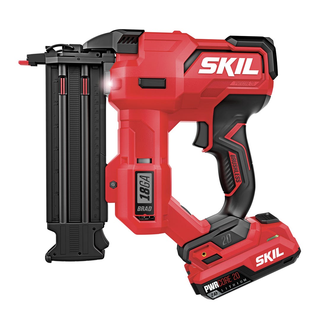 SKILL 20 V Brad Nailer, 18 gauge