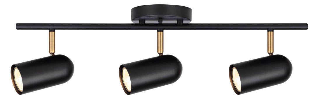 LONIN Rail-mounted luminaire with 3 lights