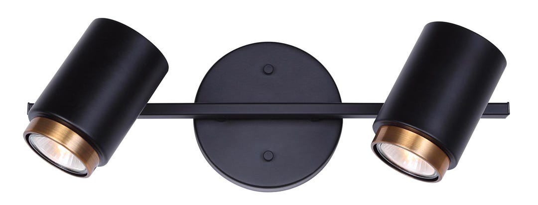 HEMIS Rail-mounted luminaire with 2 lights