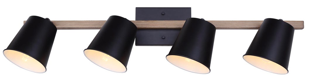 ELOI Rail-mounted luminaire with 4 lights