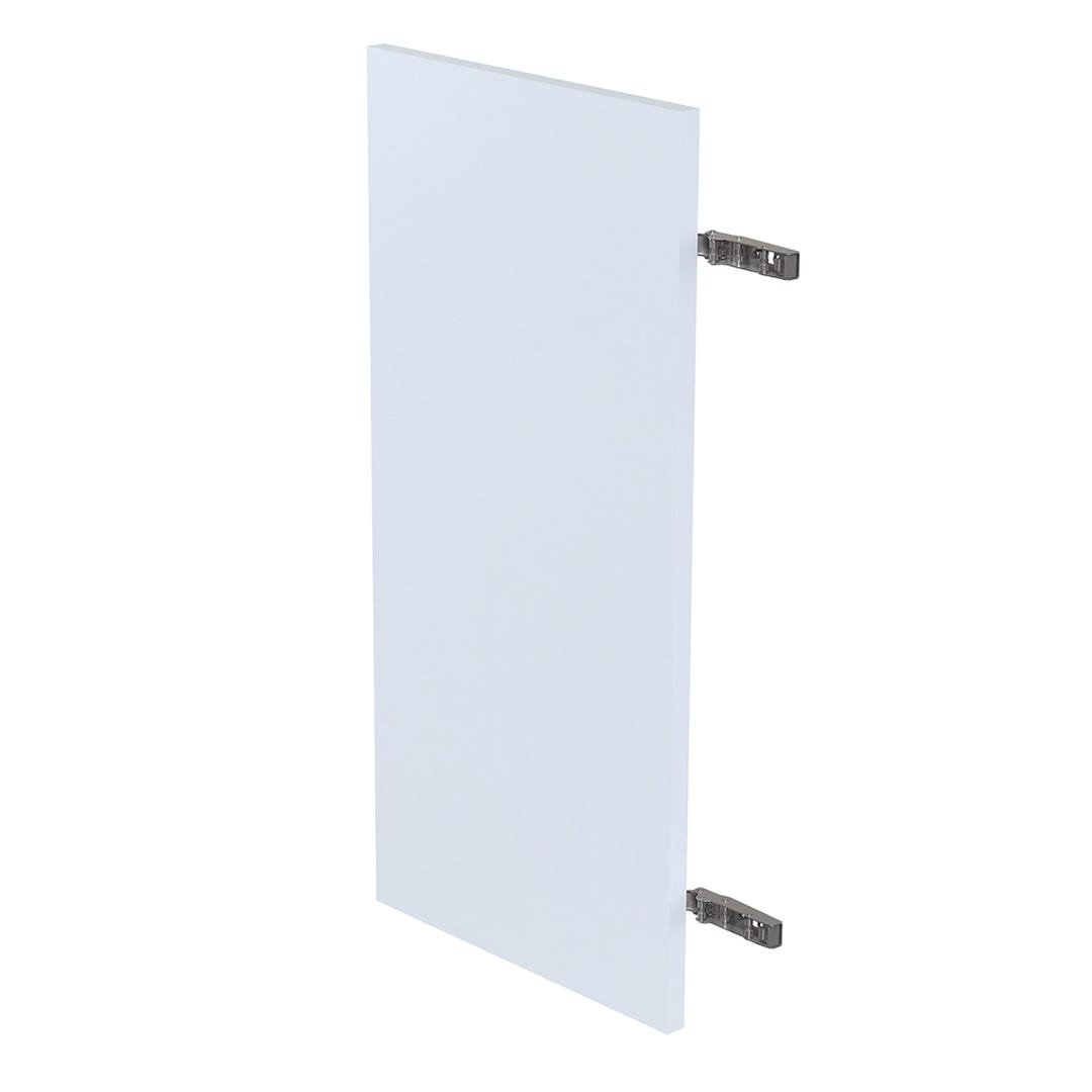 Slab Door Set, PM-L1249, White