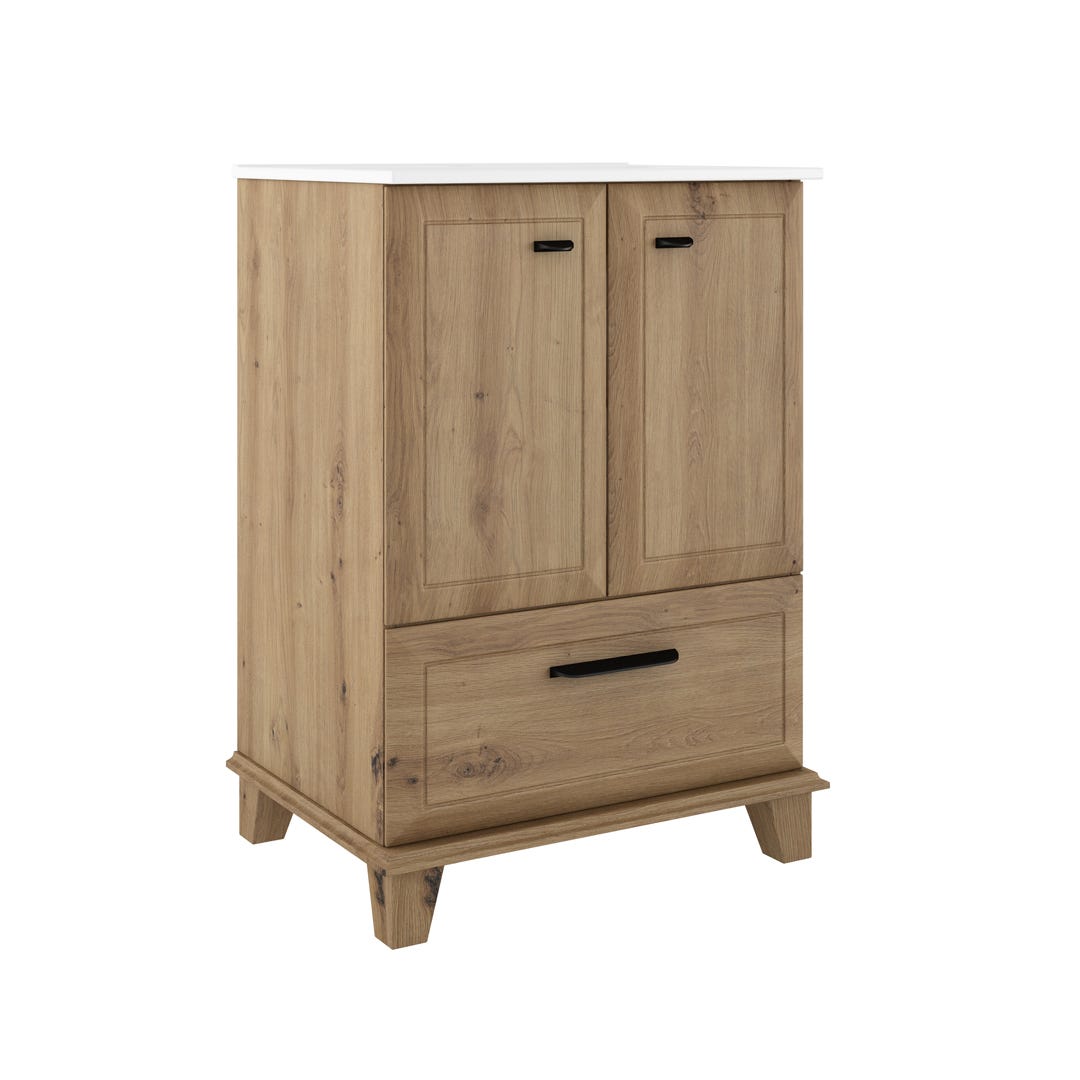 AMERICA Vanity, 24 in., Roble Costa
