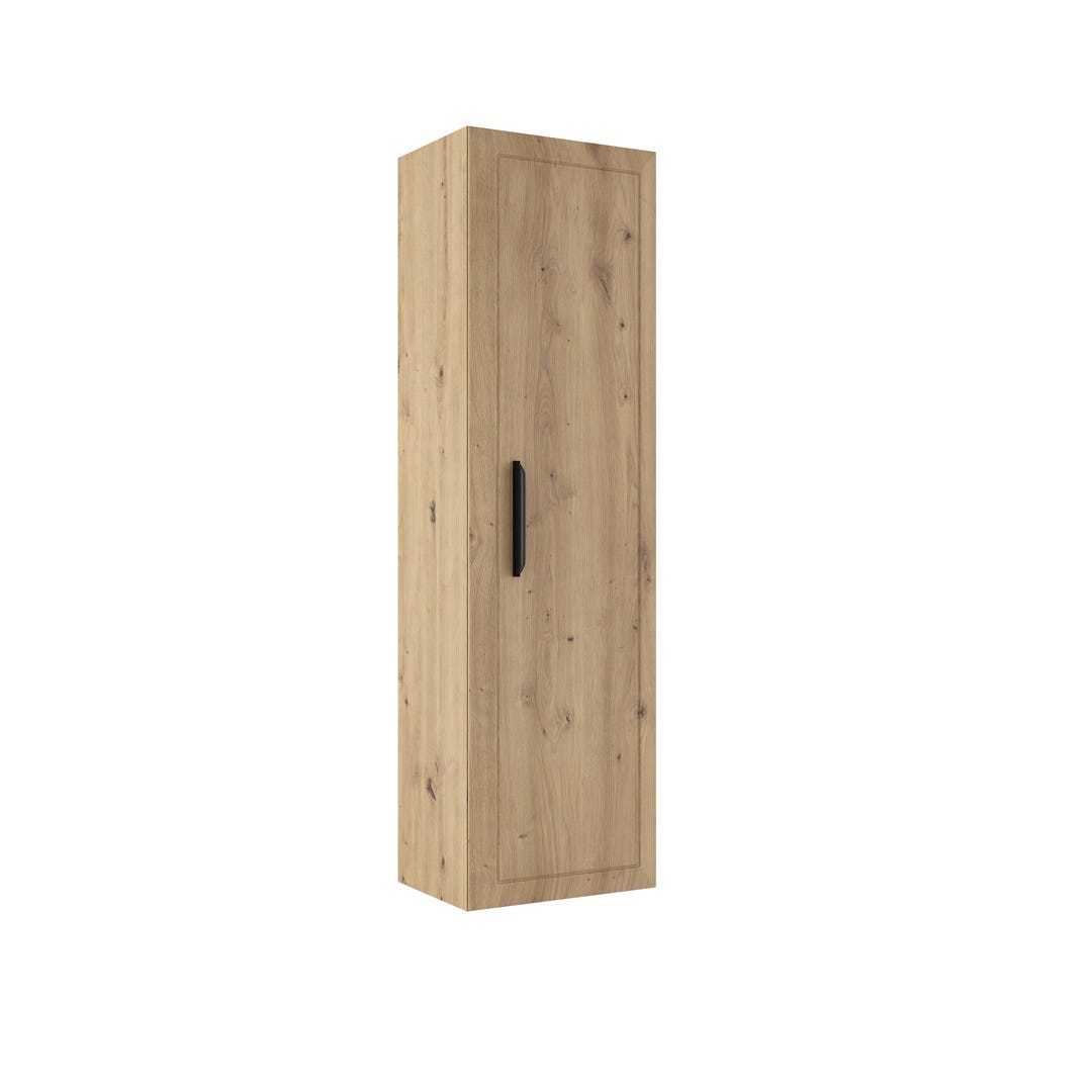 AMERICA Column Cabinet, 1 Door, Roble Costa