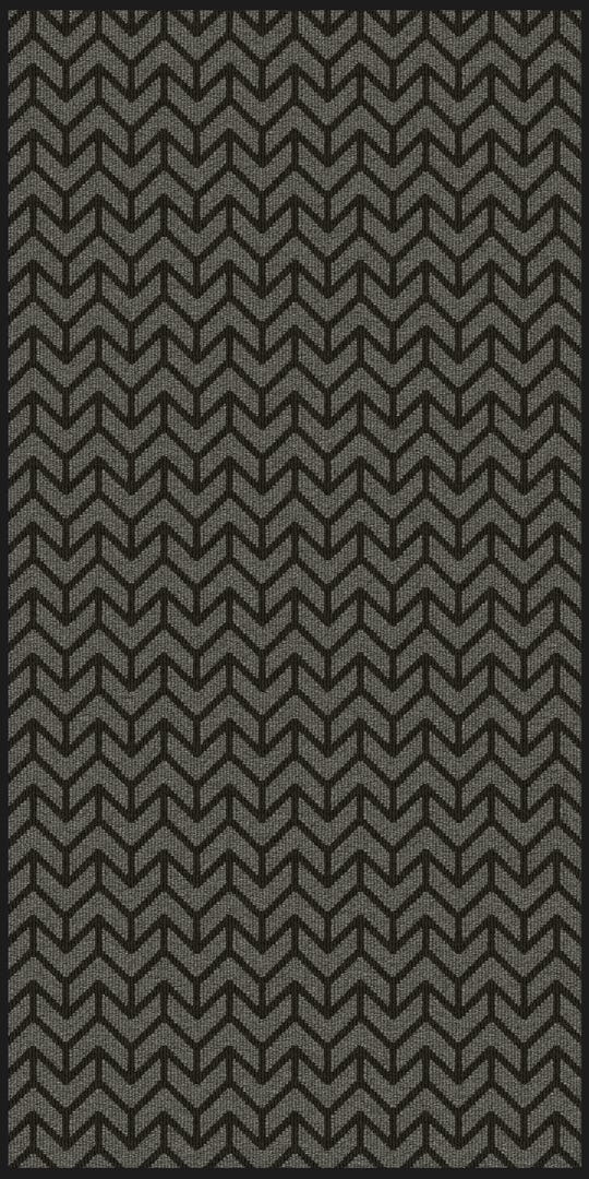 CASTER Runner, 36 in., Light Charcoal